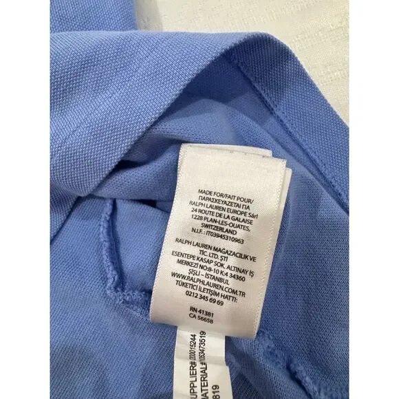 Polo Ralph Lauren Men’s XL Classic Fit Polo Light Blue Preppy Quiet Luxury - Picture 15 of 16